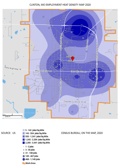 Labor Force Data to Clinton, Missouri