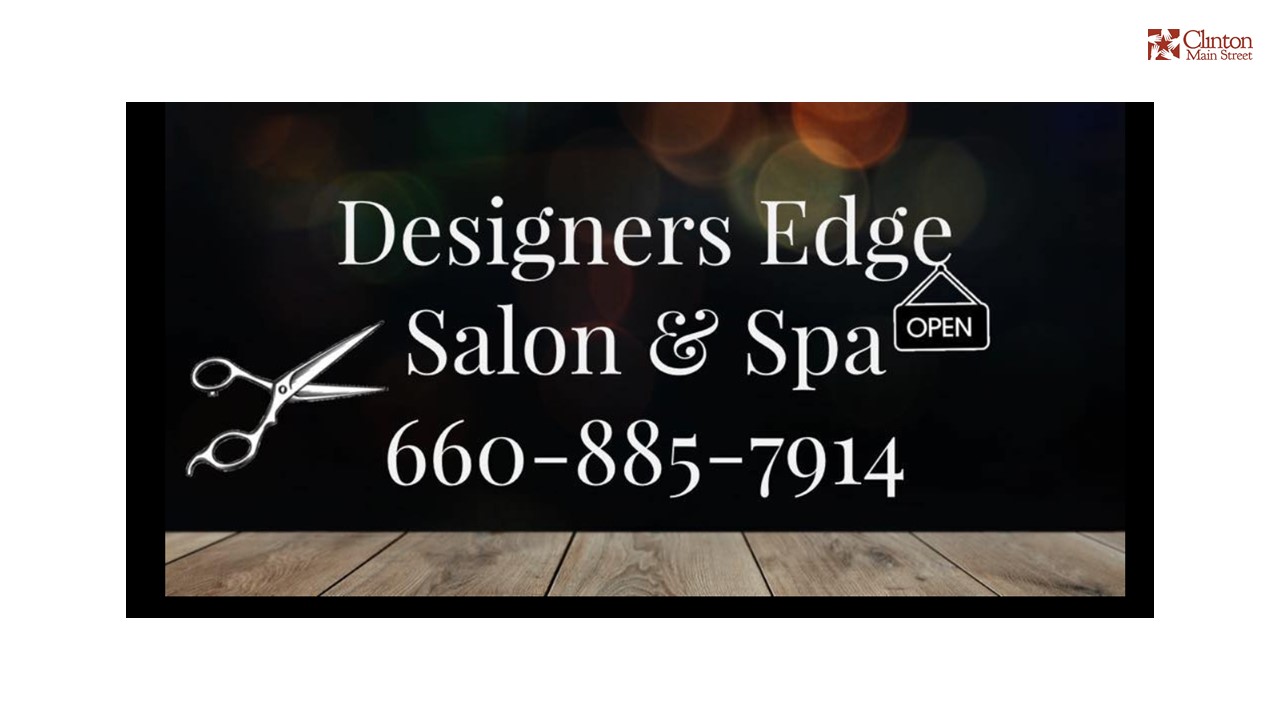 Designers Edge Salon & Spa to Clinton, Missouri