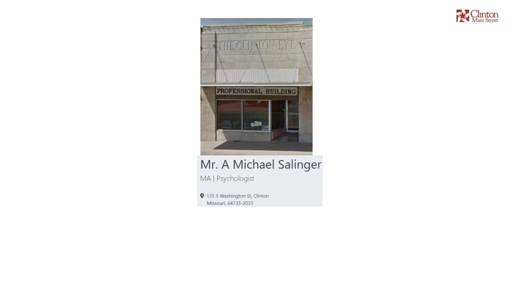 Professional Services Dr Michael Sallinger